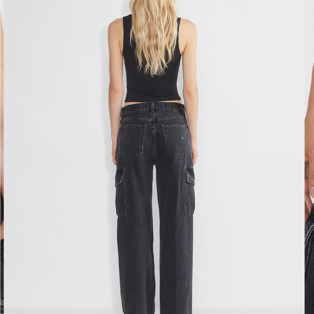Denim Forum Farrah Cargo Jeans - Picture 4 of 6